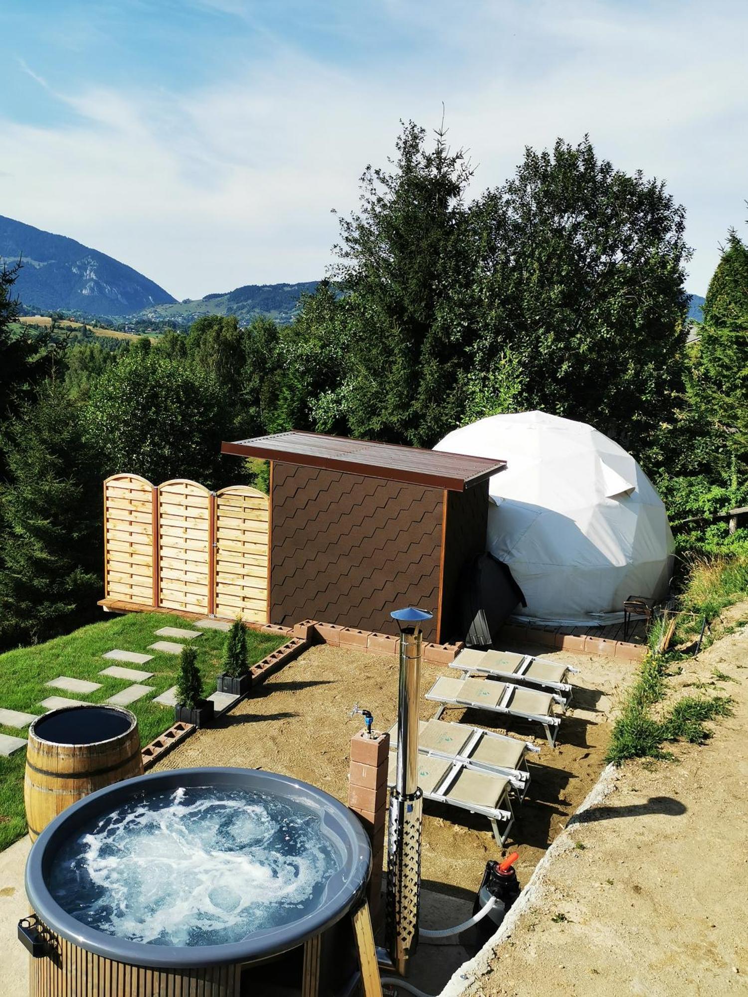 ホテル Glamping Zazen Drumu Carului エクステリア 写真